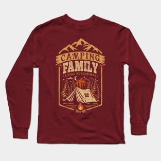 Camping Family Long Sleeve T-Shirt